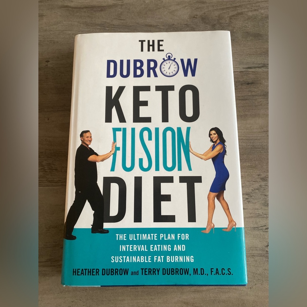 The Dubrow Keto Fusion Diet Hardcover Book